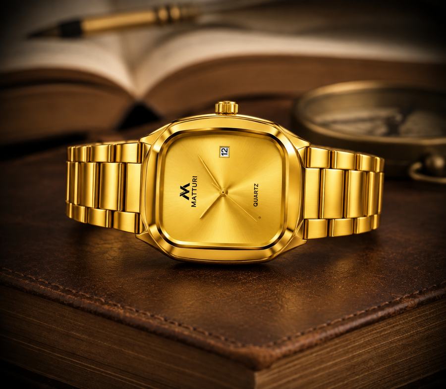 Golden watch